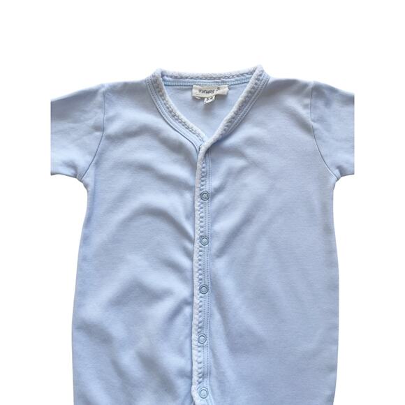 Margery Ellen Pima Cotton Coverall Romper Size 3-6m - Picture 2 of 4